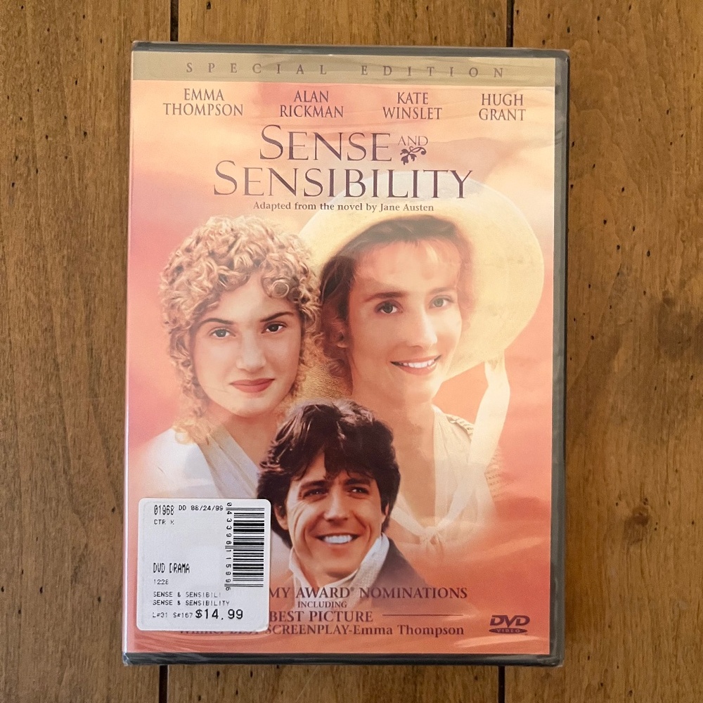 Sense & Sensibility DVD (Factory Sealed)
